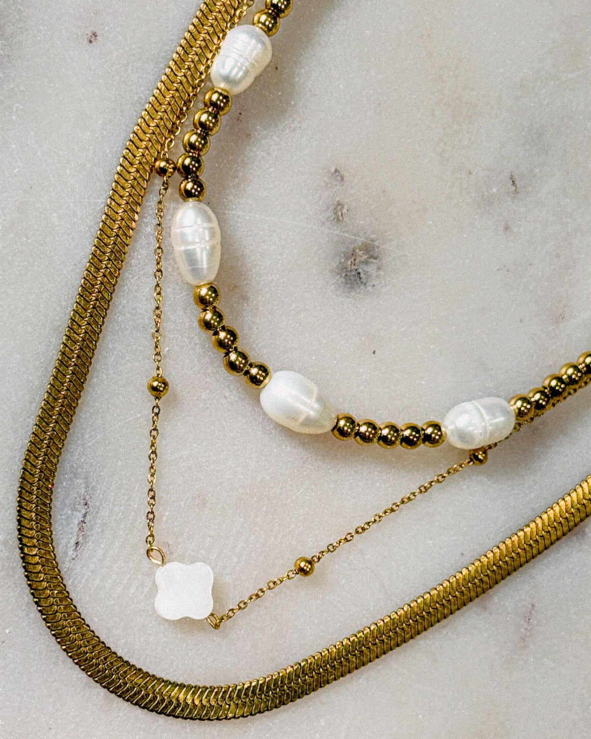 Goddess Pearl Necklace