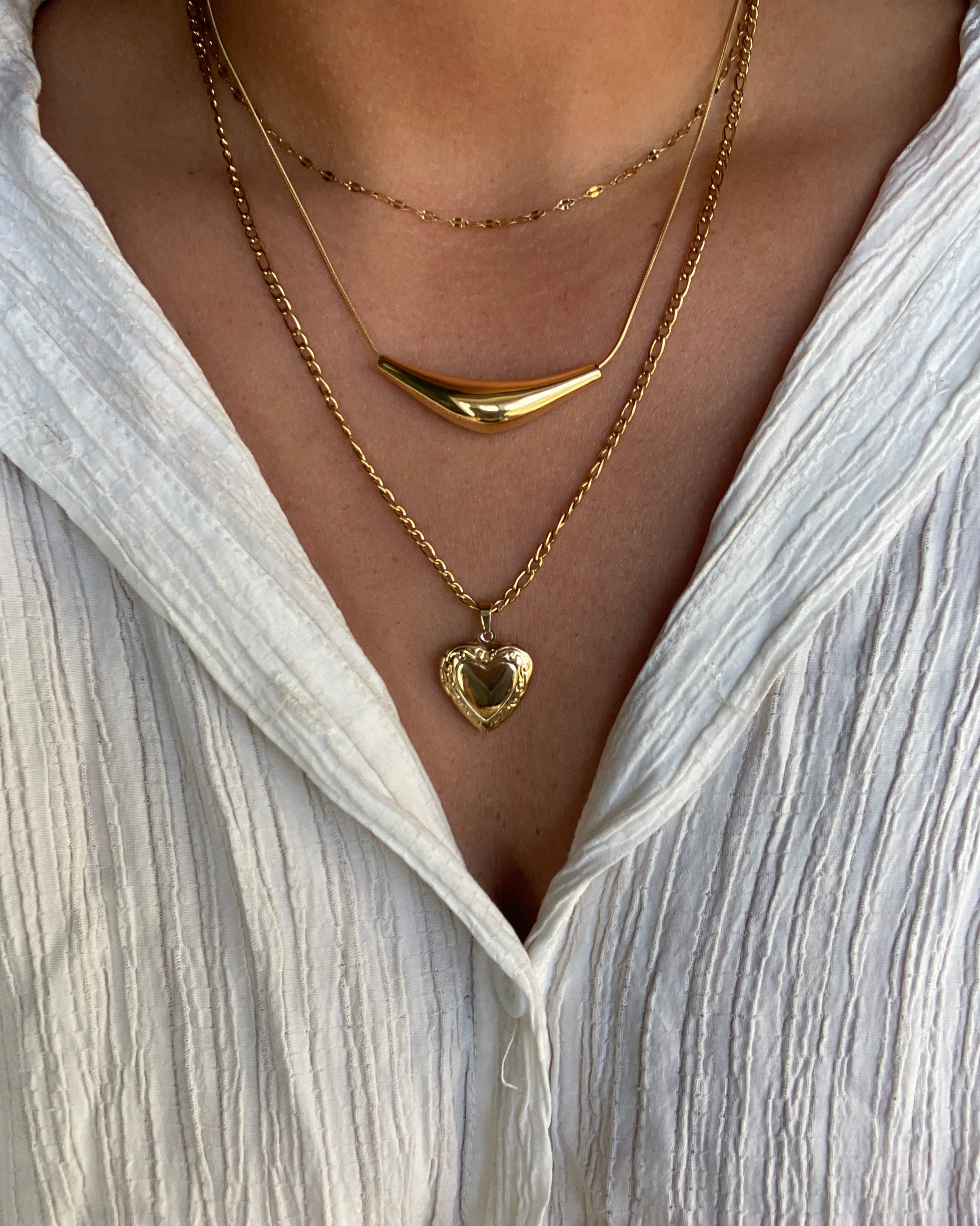 Amor Necklace Stack