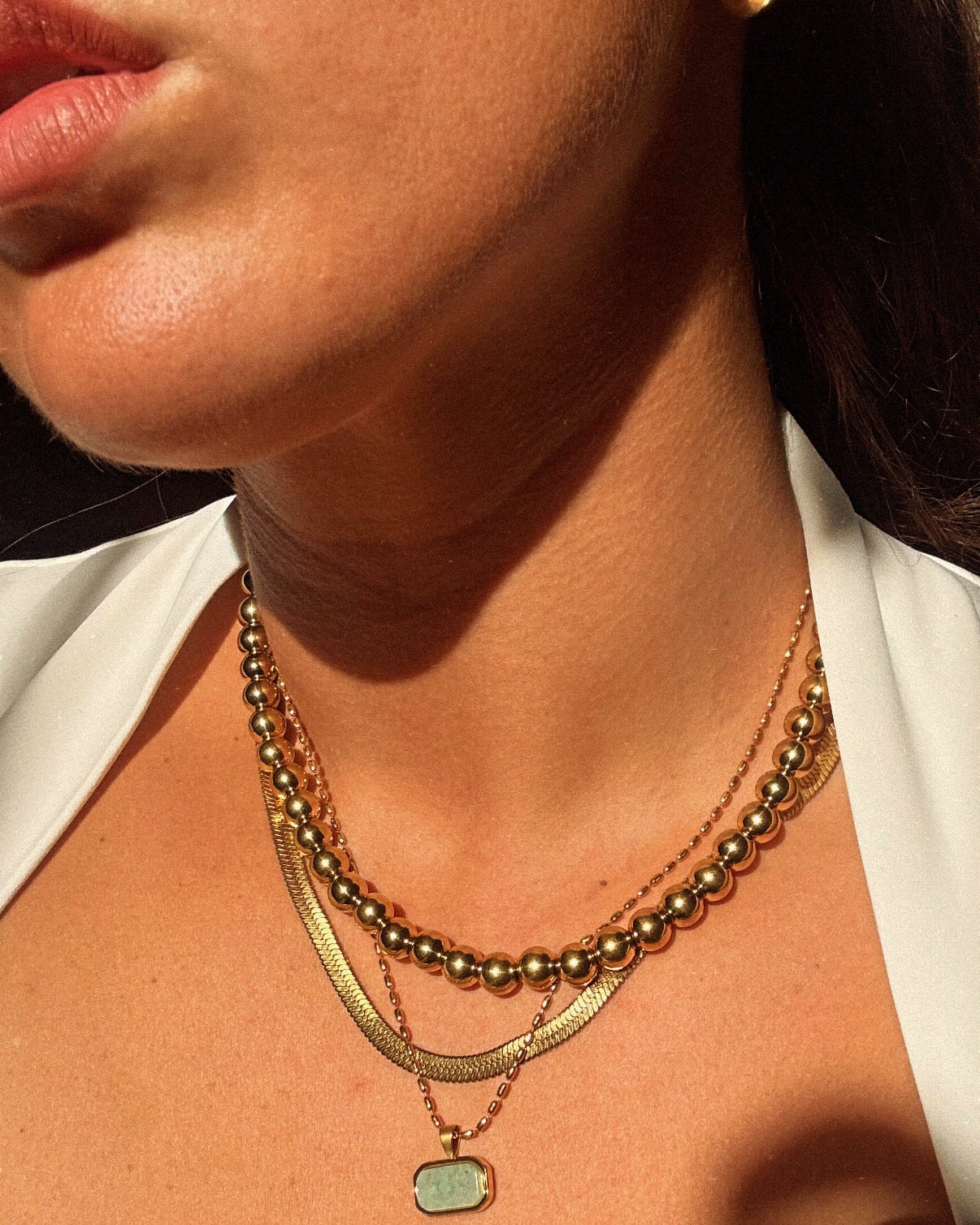 Coastal Queen Bead Necklace