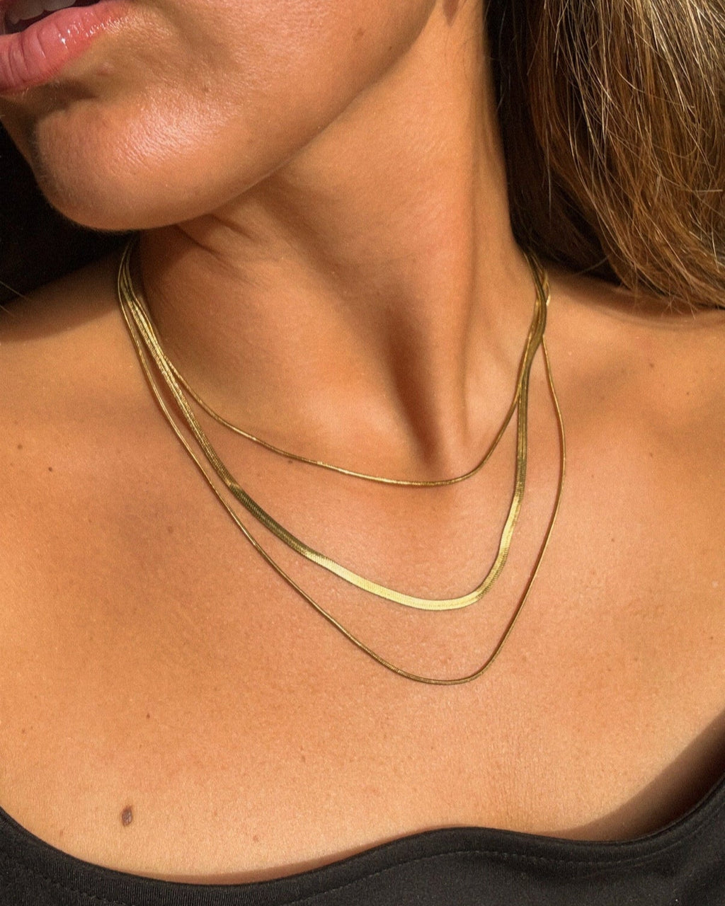 Trisha Necklace-3 tier Pre-Stack