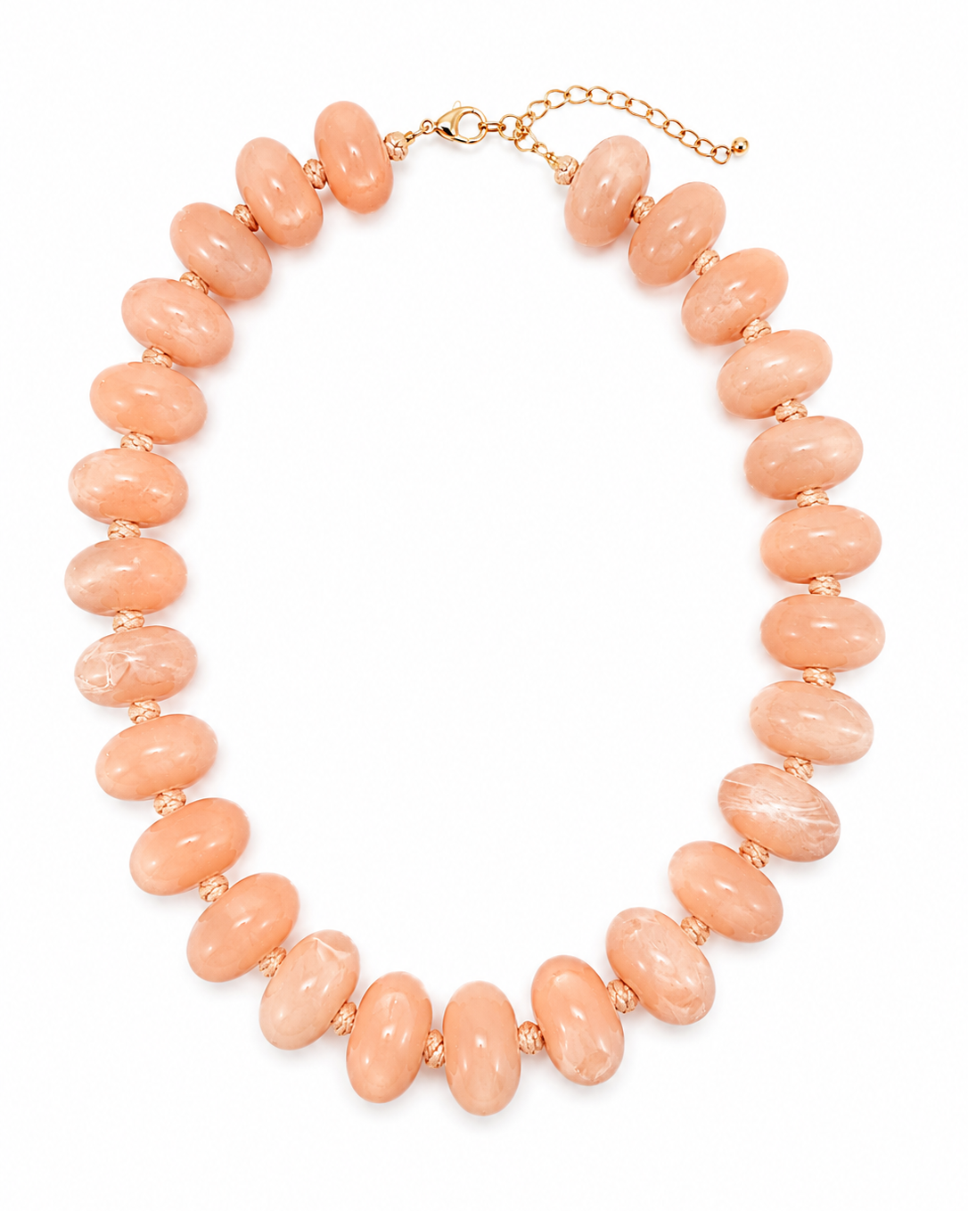 Baby Pink Chunky Beads
