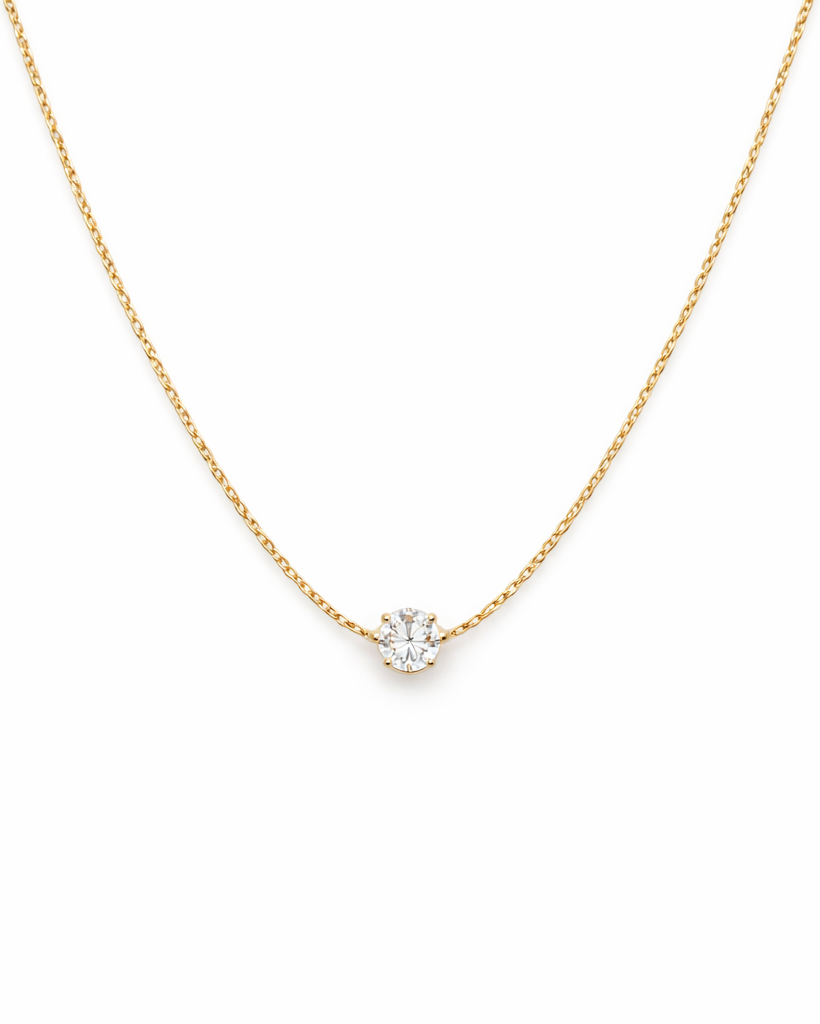 Solitaire Love Necklace
