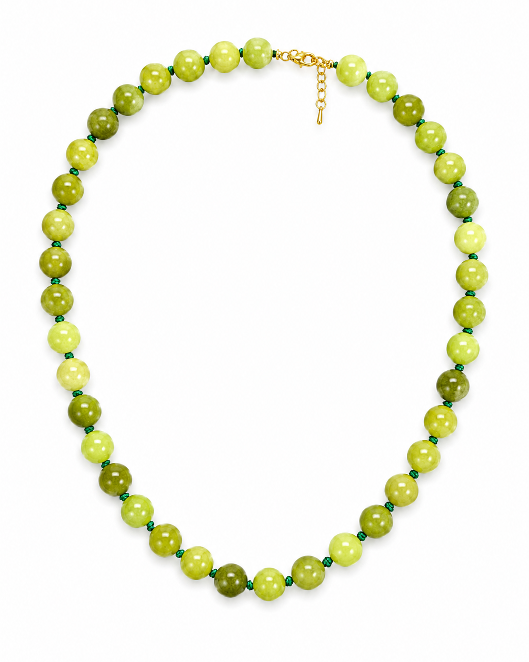 Green Beaded Necklace