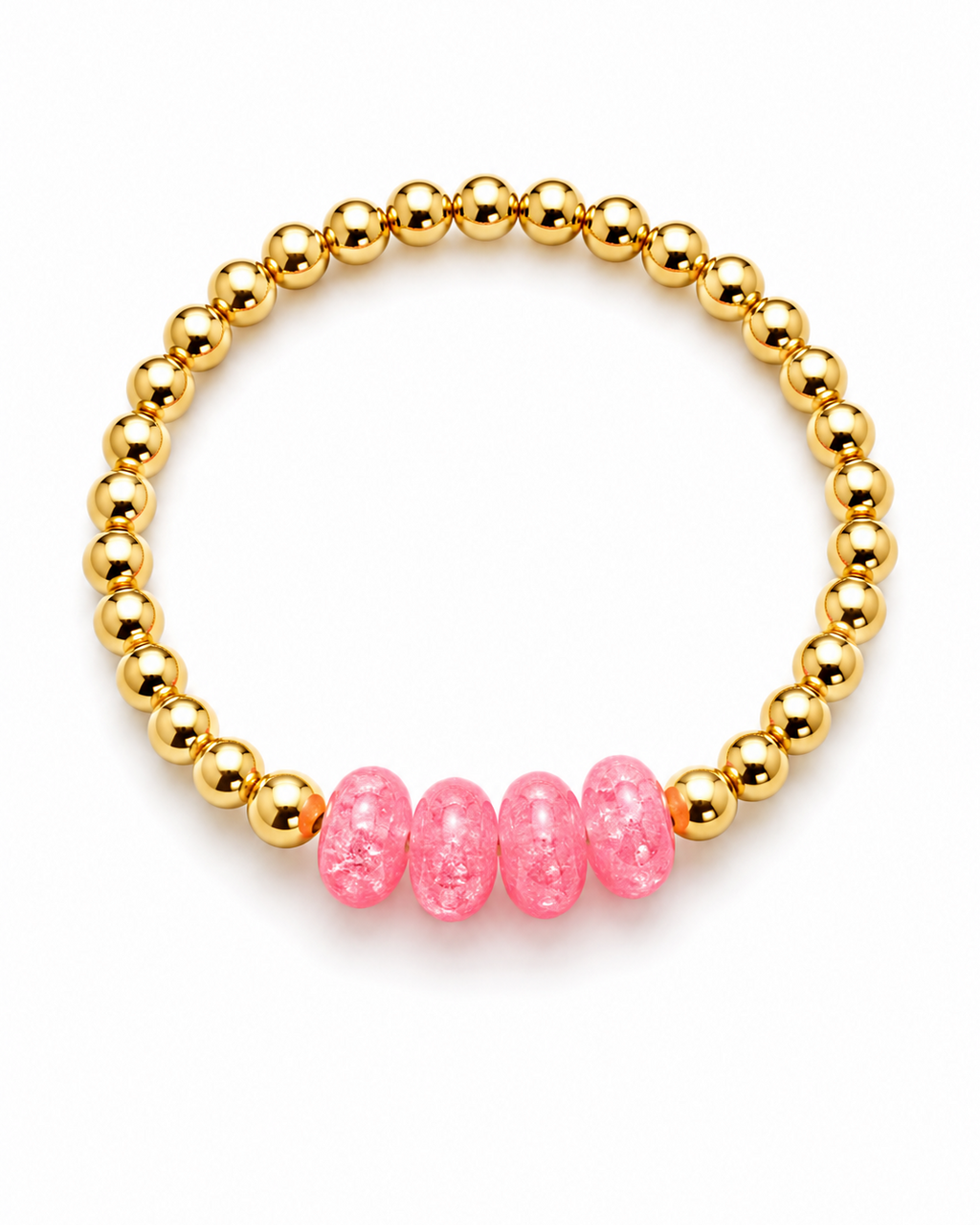 Pink Stretch Bracelet
