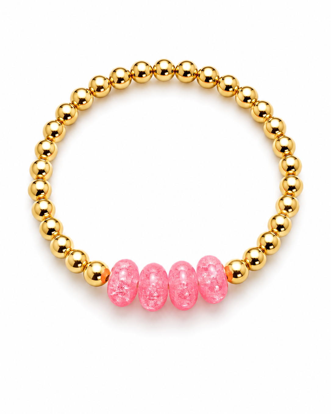 Pink Stretch Bracelet