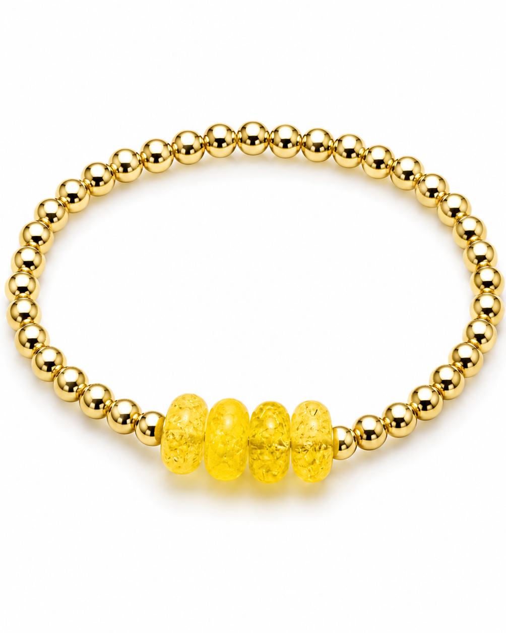Yellow Stretch Bracelet
