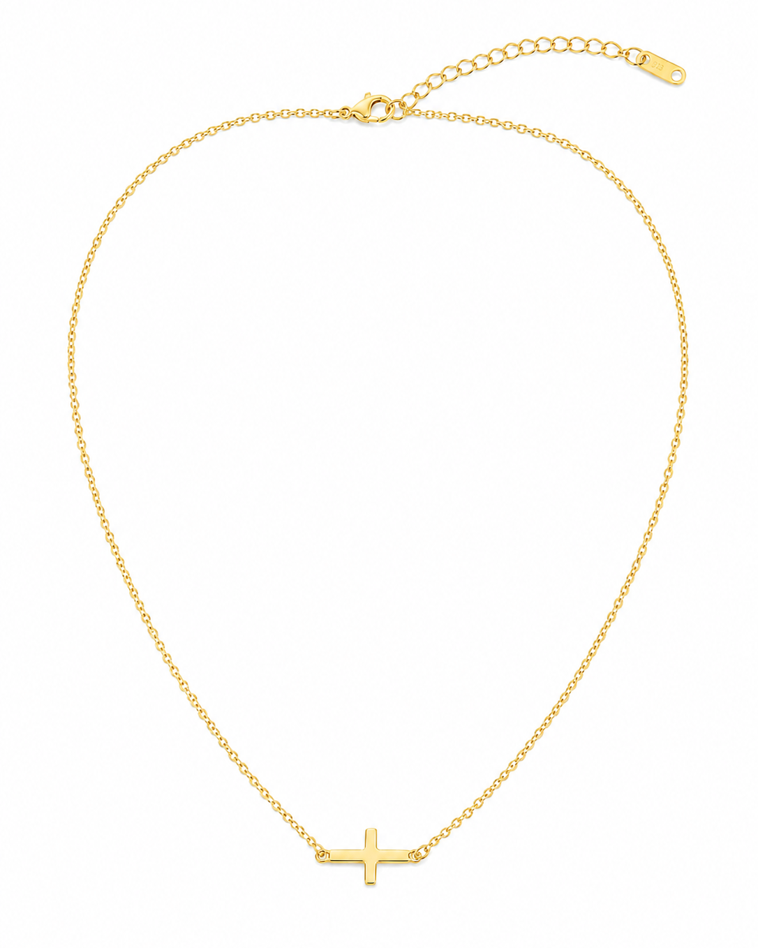 Dainty Choker Cross