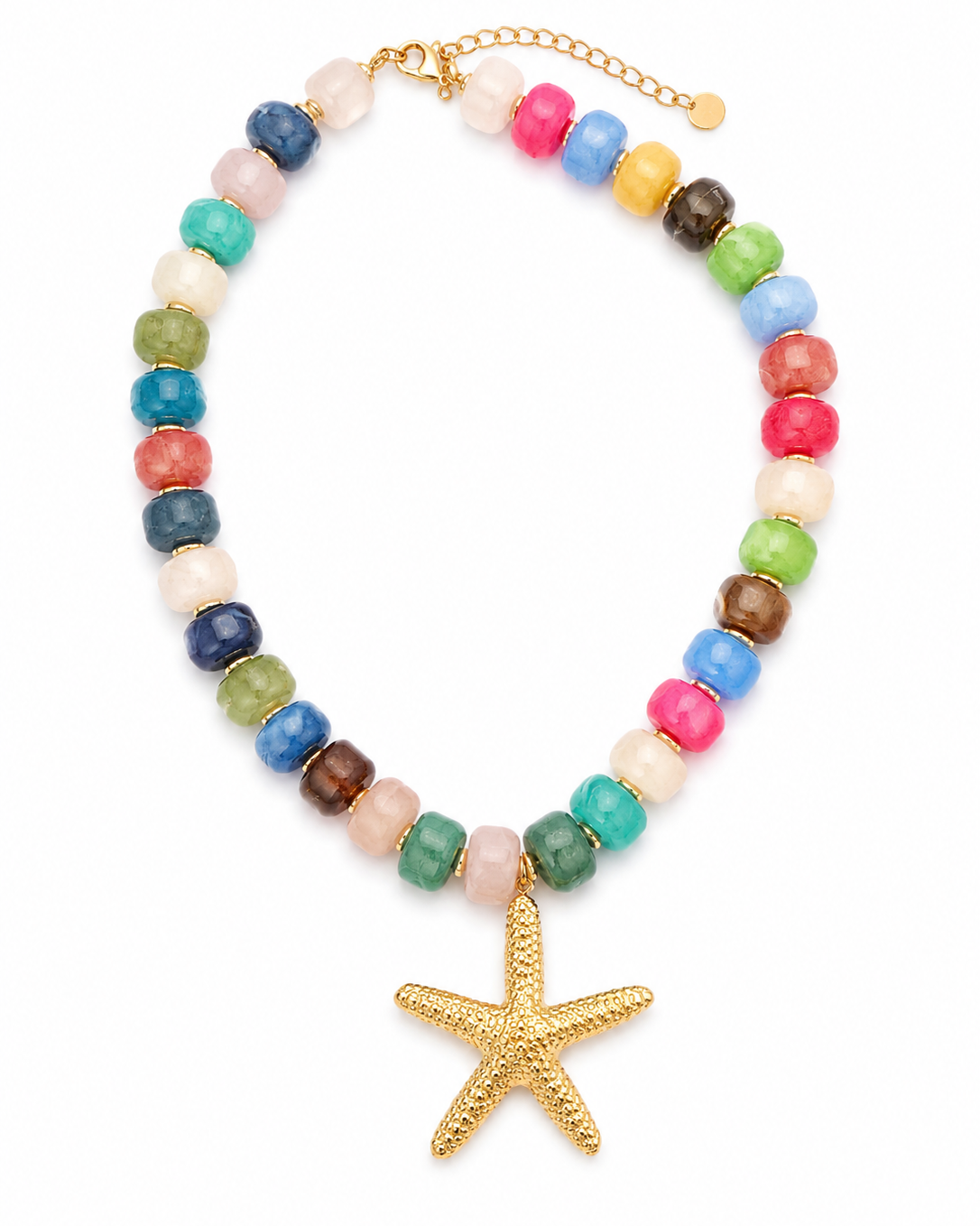 Colorful Starfish Beads