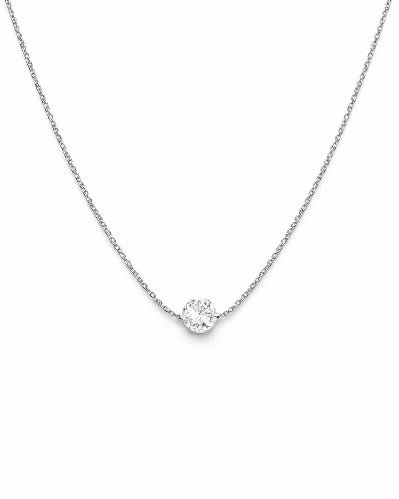 Solitaire Love Necklace