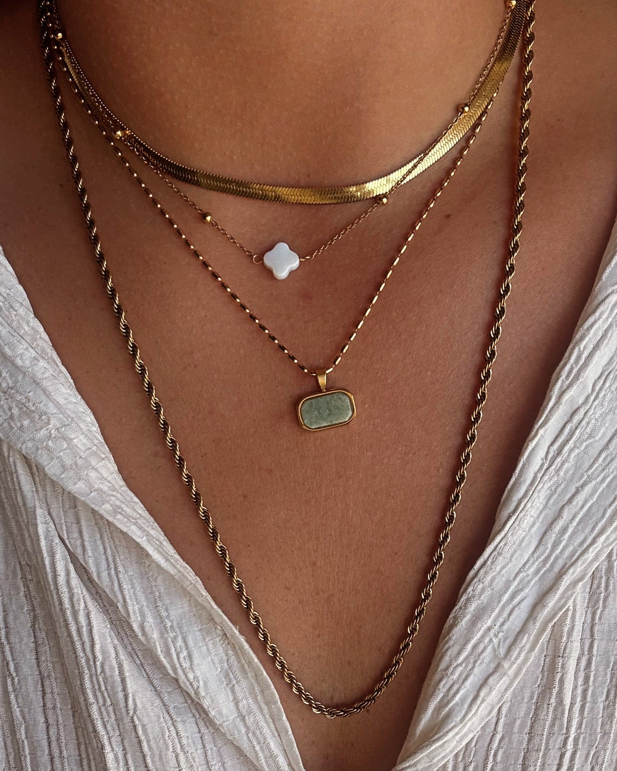 Dana Clover Necklace