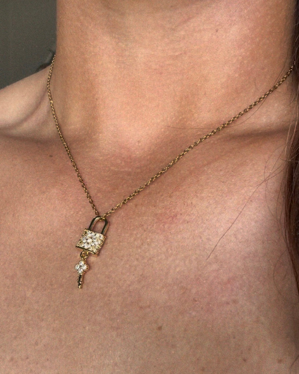 Dainty Lock & Key