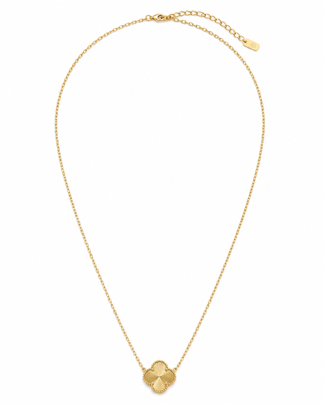 Golden Clover Necklace