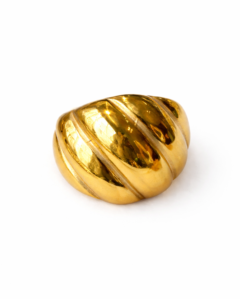 Gold Goddess Ring