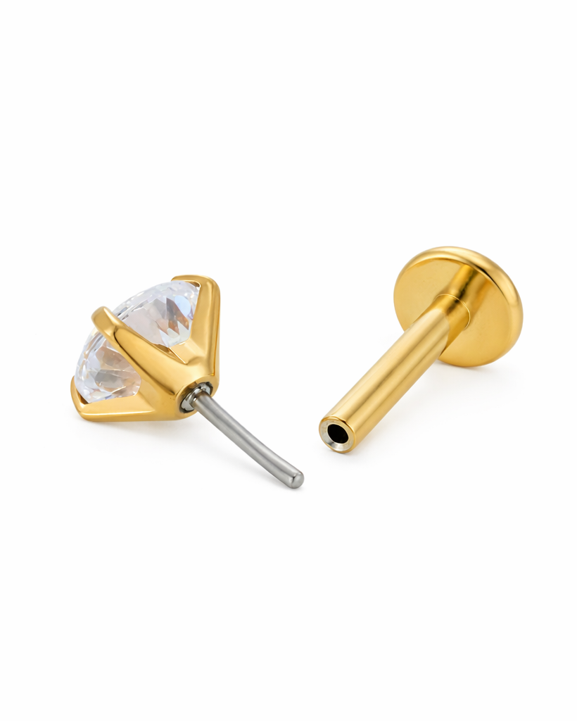 OG Gold Flat Back Stud