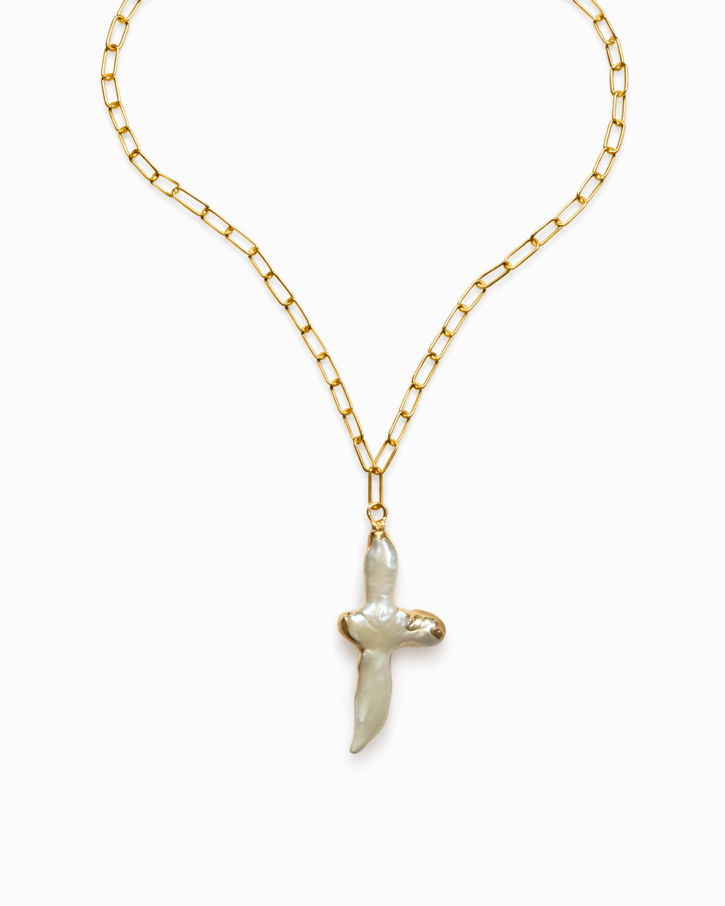 Bold Pearl Cross