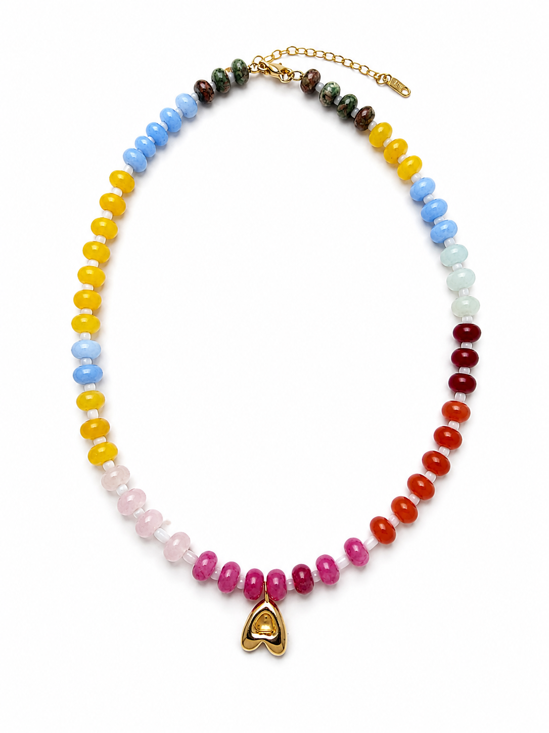 Beaded Initial Necklace