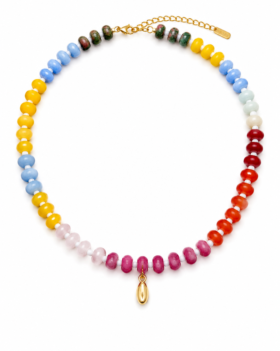 Beaded Initial Necklace