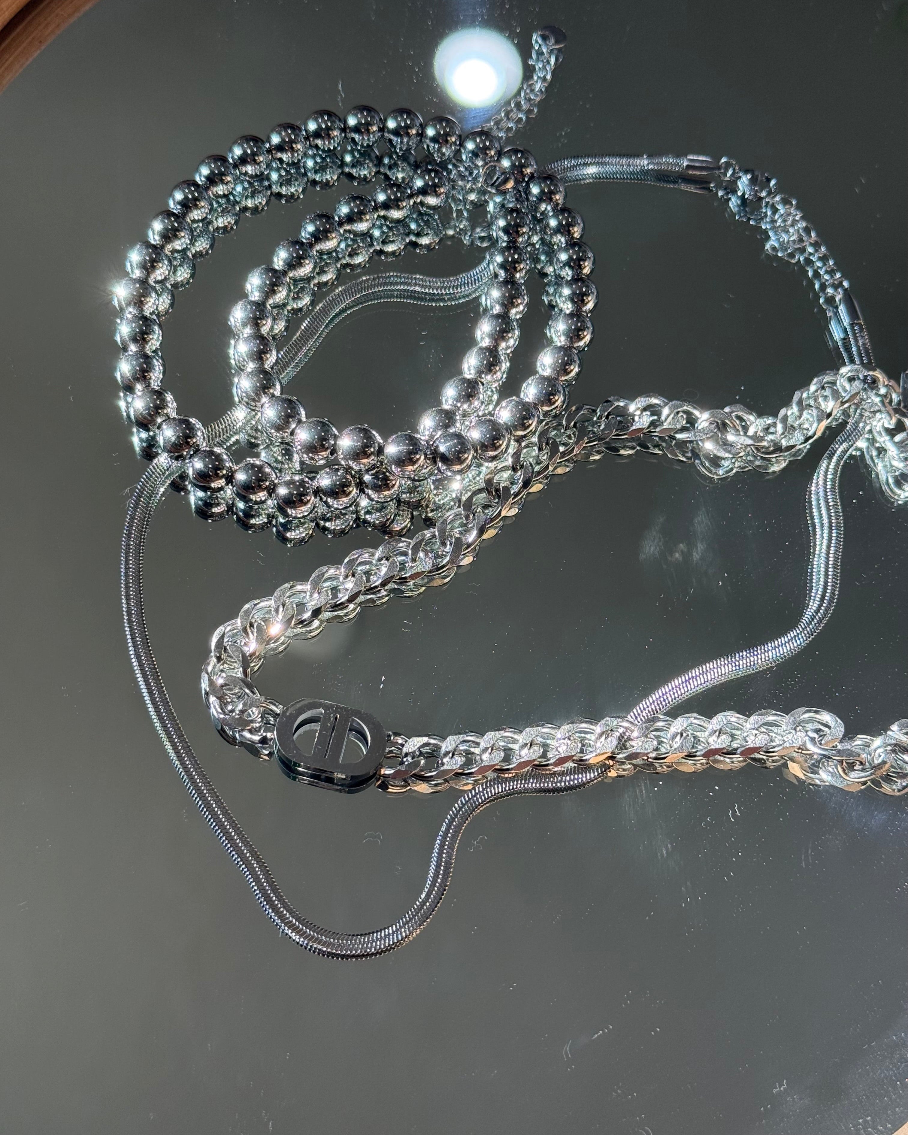 Edgy Golden Cuban Chain