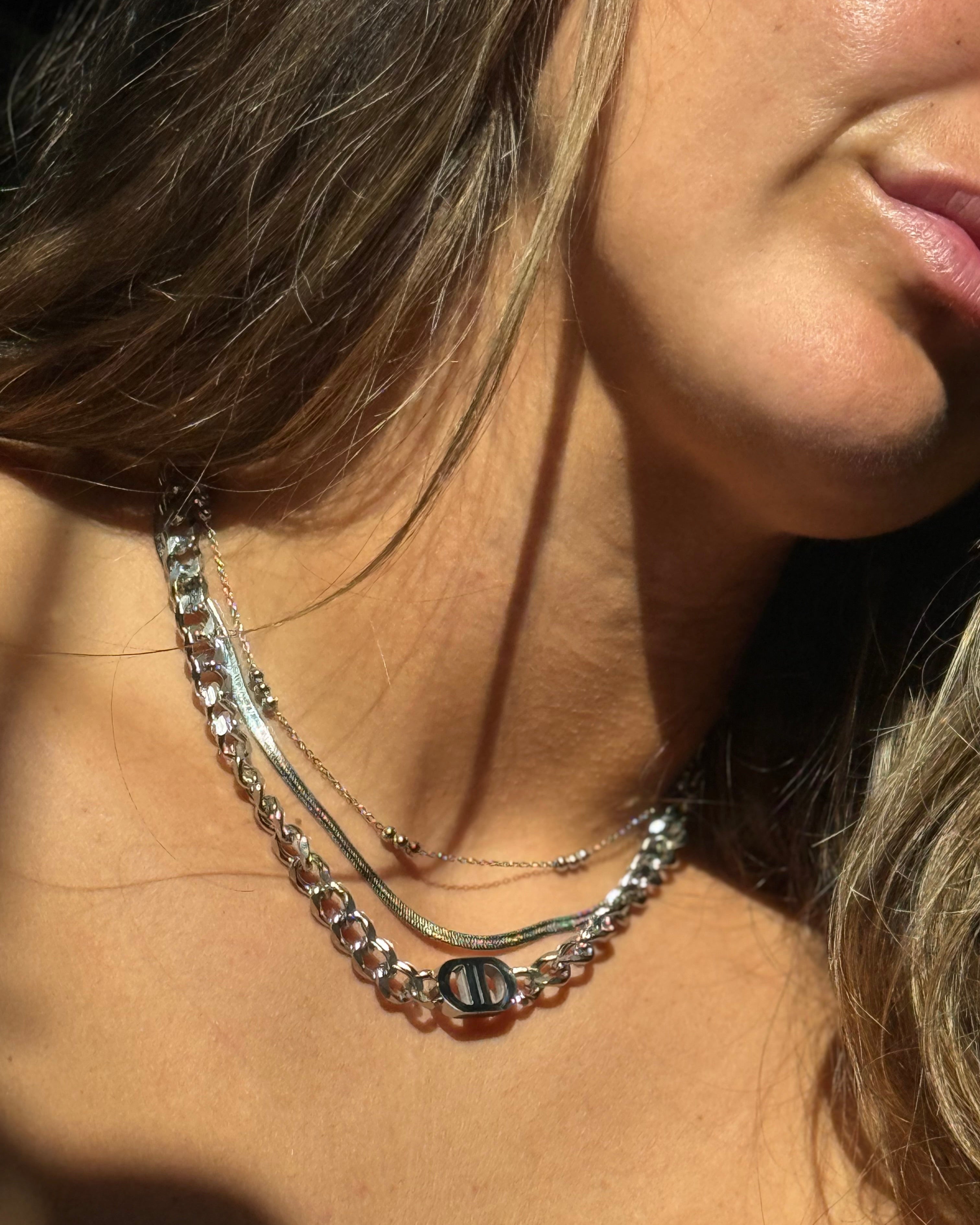 Edgy Golden Cuban Chain