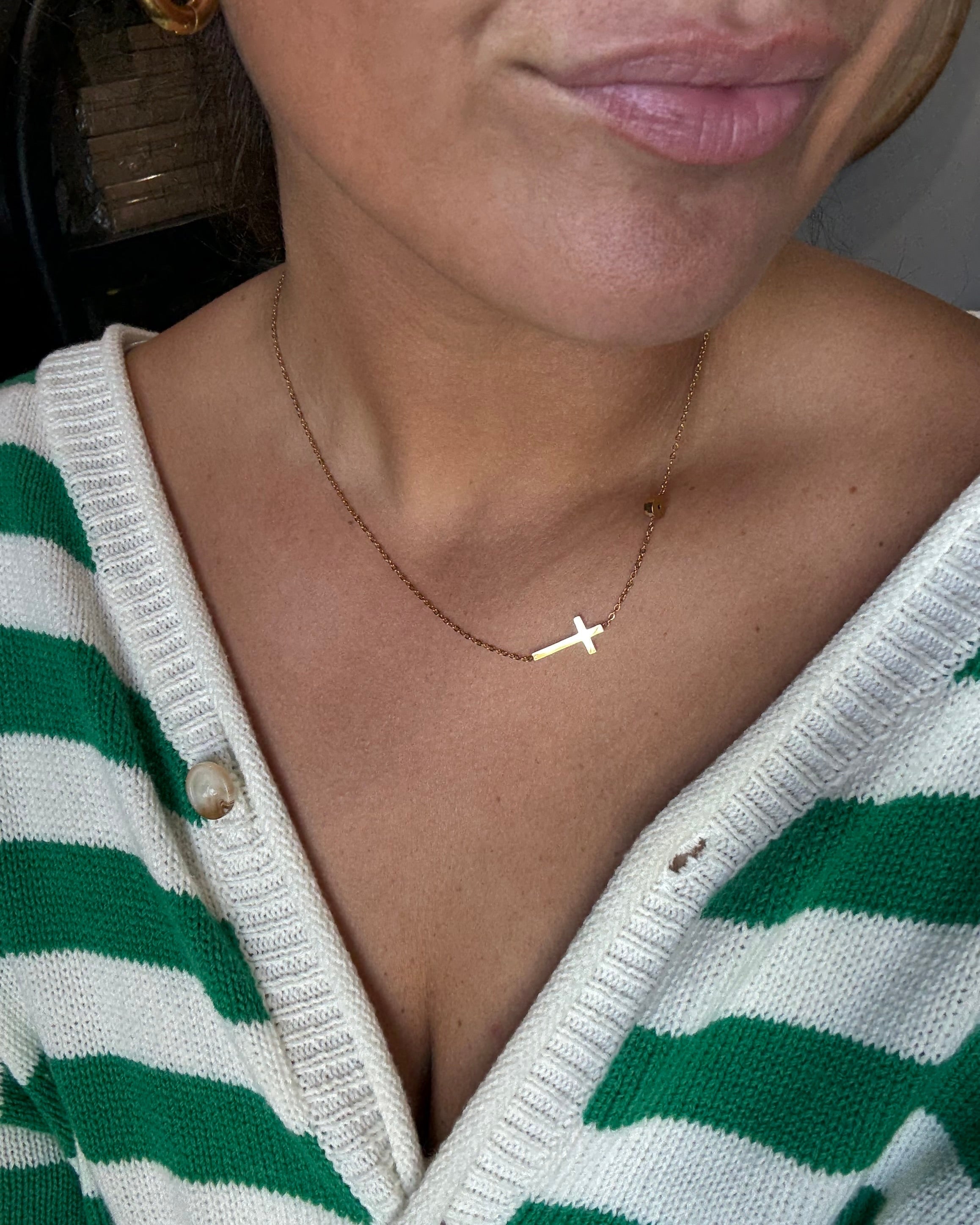 Dainty Christian Cross Necklace