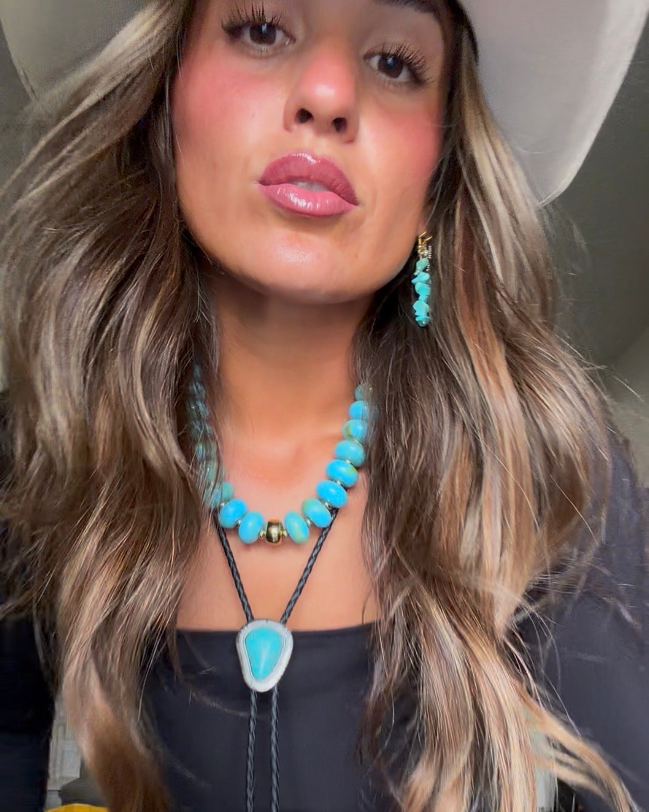 Chunky Turquoise Bead