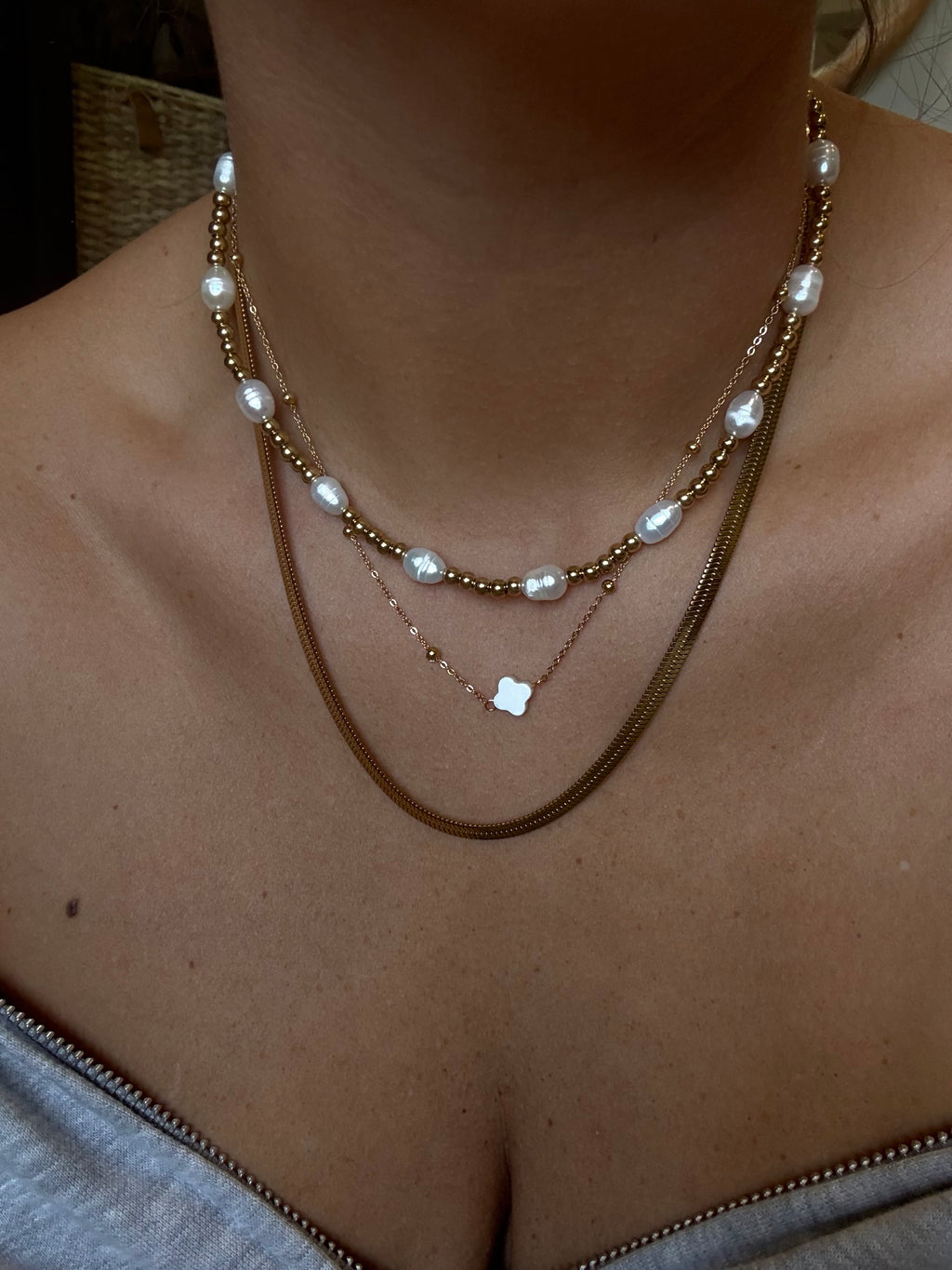 Dana Clover Necklace