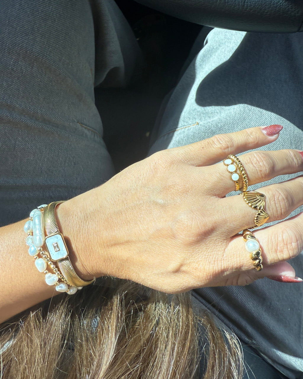 Coastal Pearl Bracelet