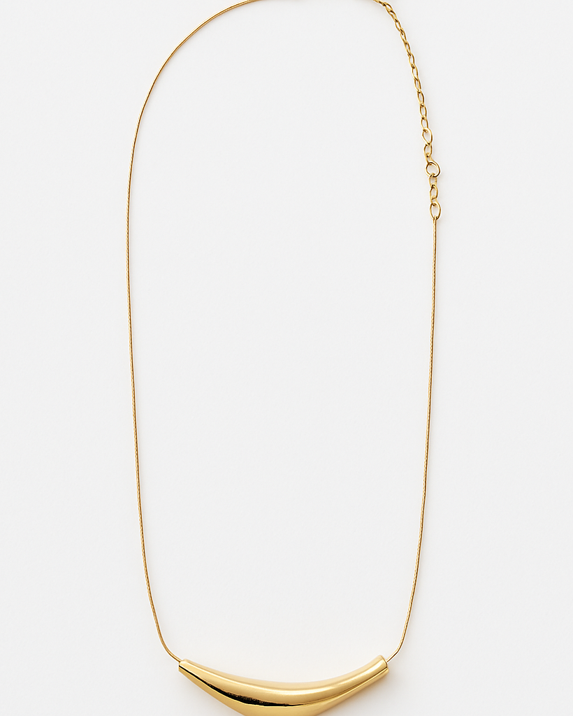 Golden Moon Necklace