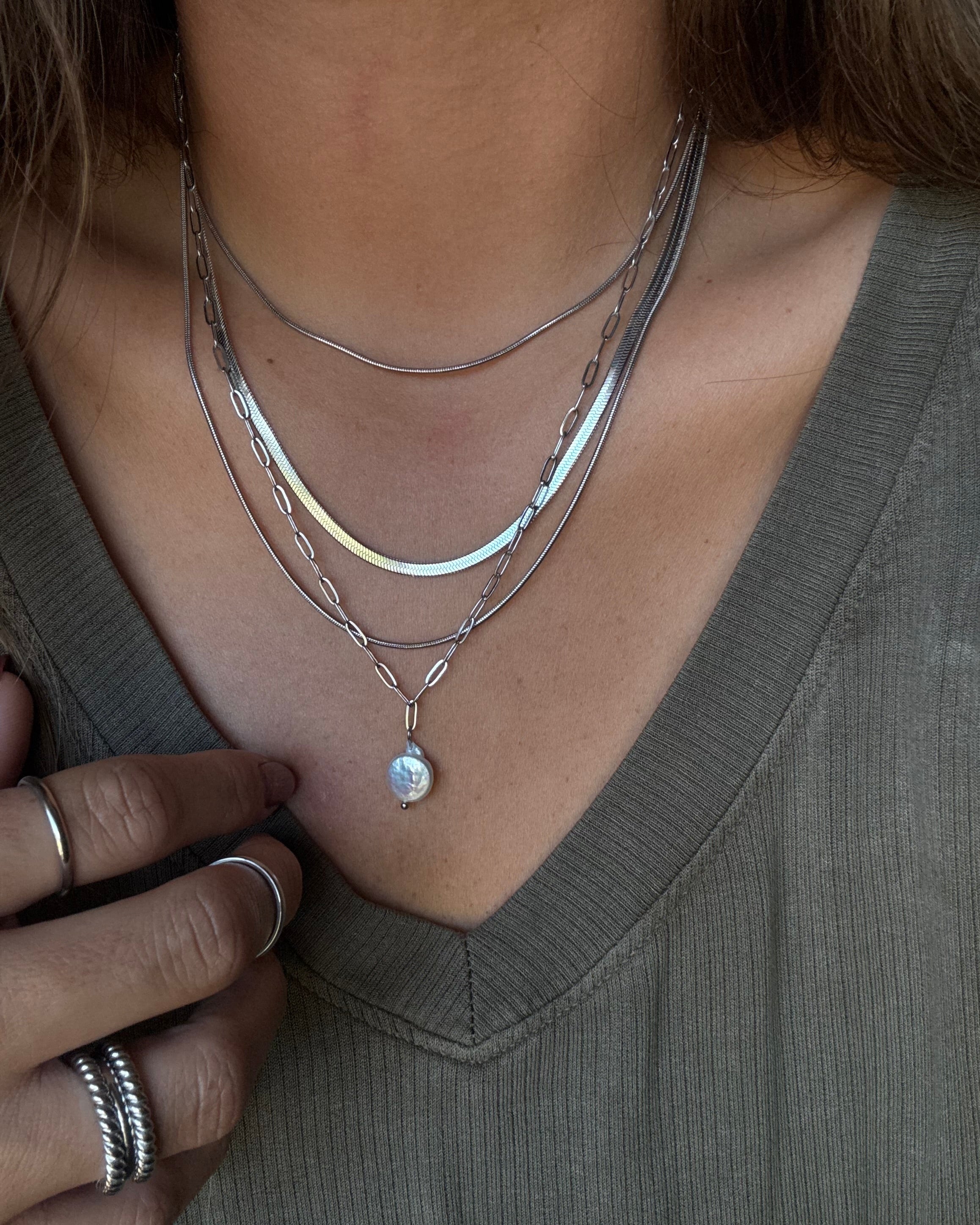 Trisha Necklace-3 tier Pre-Stack