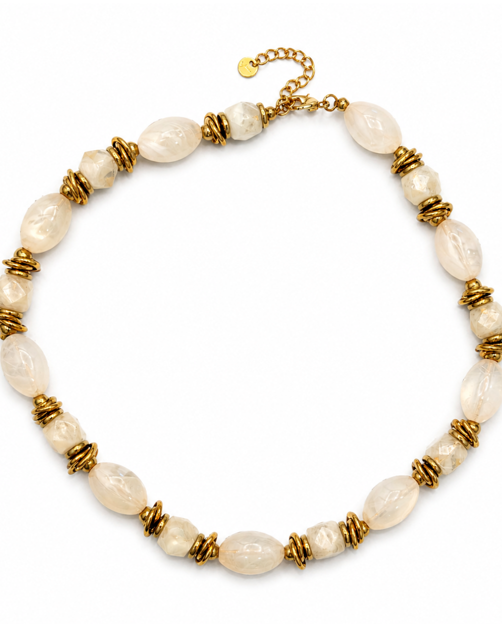 Tidal Drift Beaded Necklace