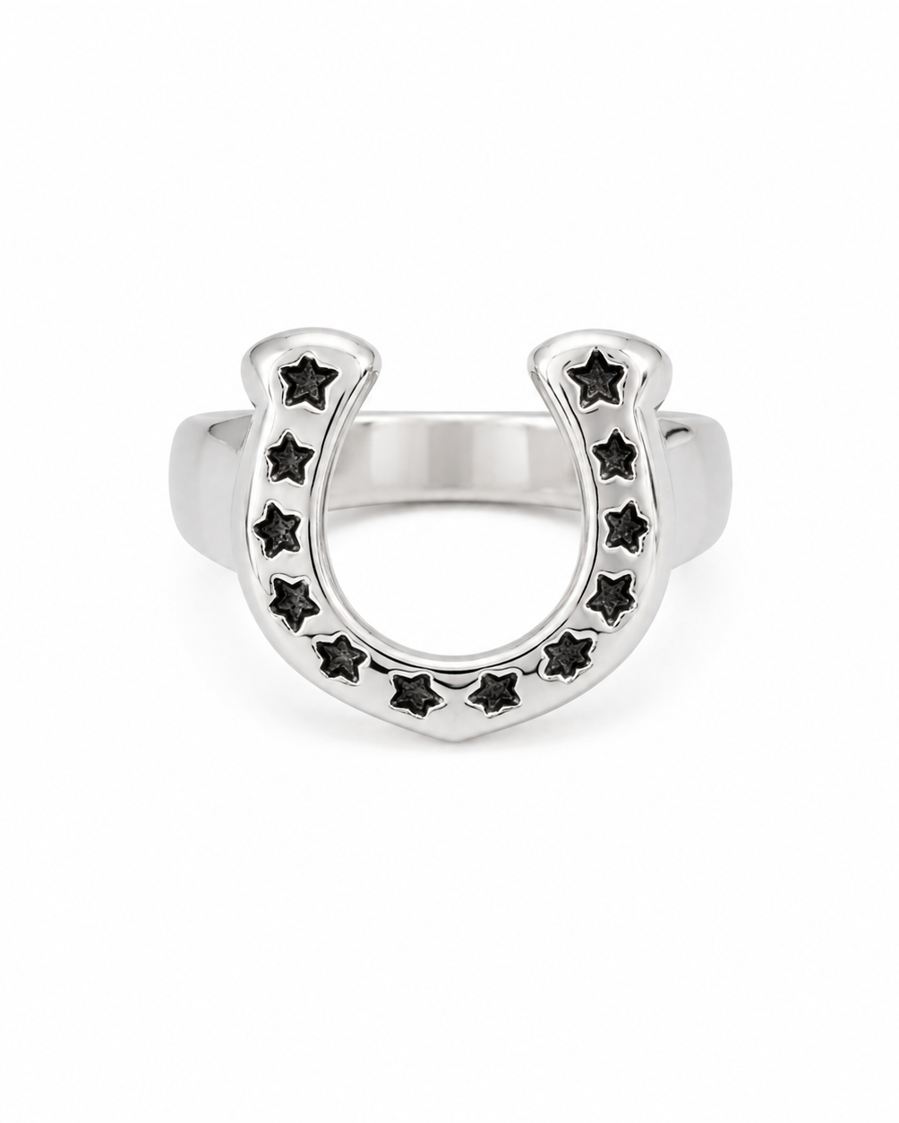 Horseshoe Ring Silver