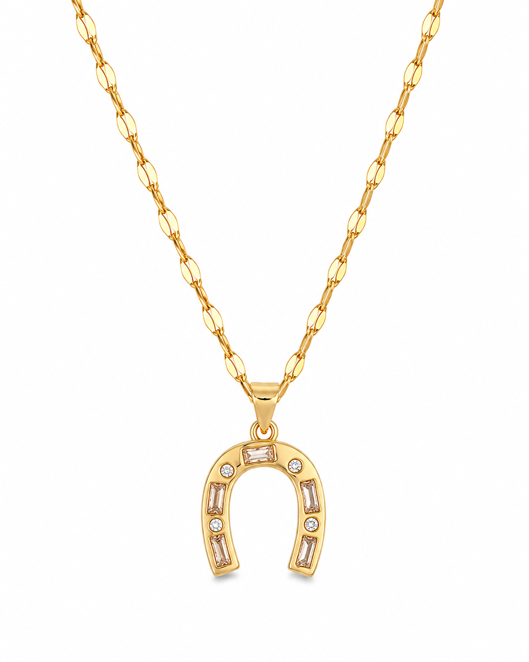 Dainty Horseshoe Necklace