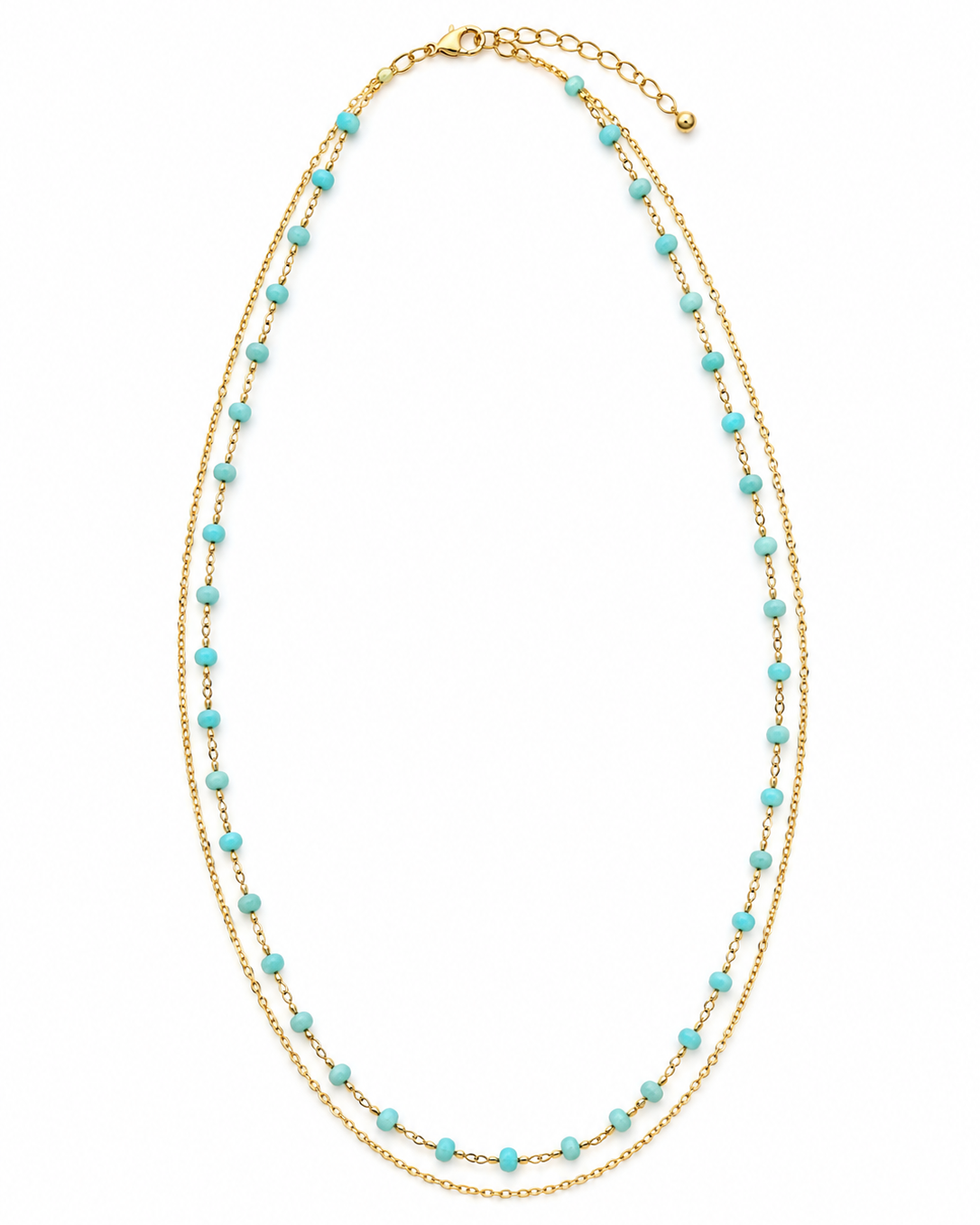 Turquiose Double Necklace